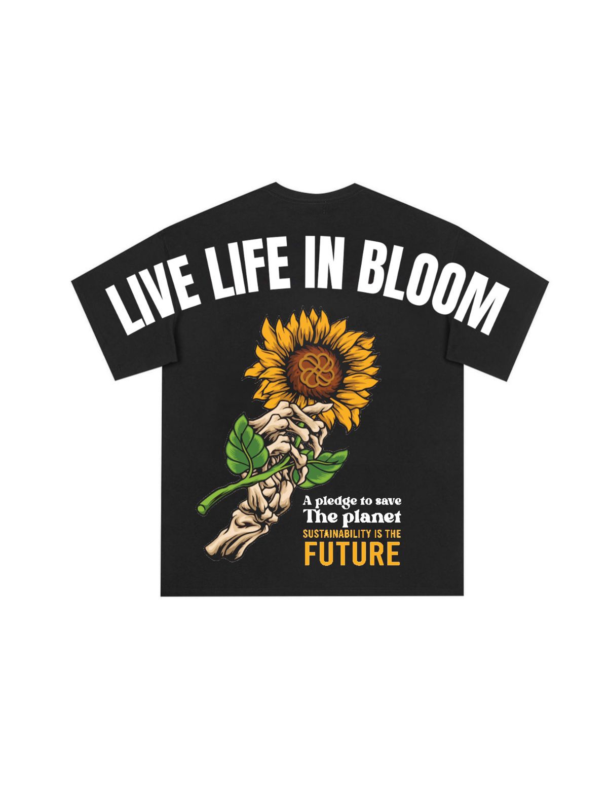 1.SUNFLOWER OVERSIZED TEE
