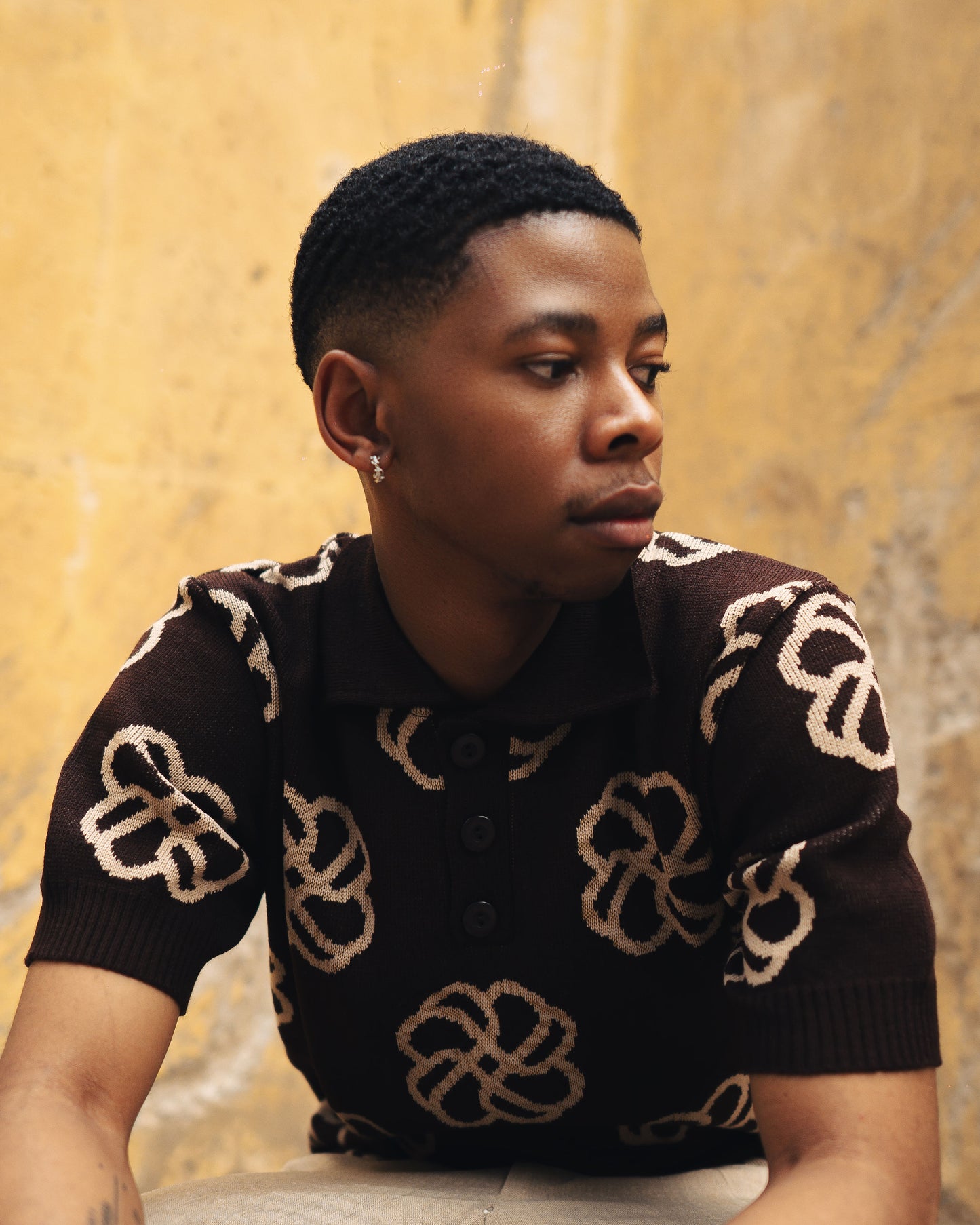 True Chocolate brown Golf Shirt