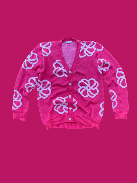 Sweet Pink Brushed Cardigan